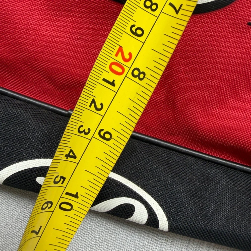 Rawlings Baseball Equipment Bag Large 32 Inch Red Black Bat Gear Duffel Bag